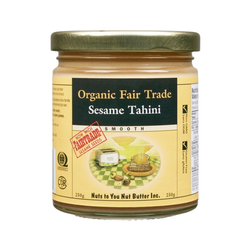 [58943] Nuts To You Organic Fair Trade Sesame Tahini Smooth 250G