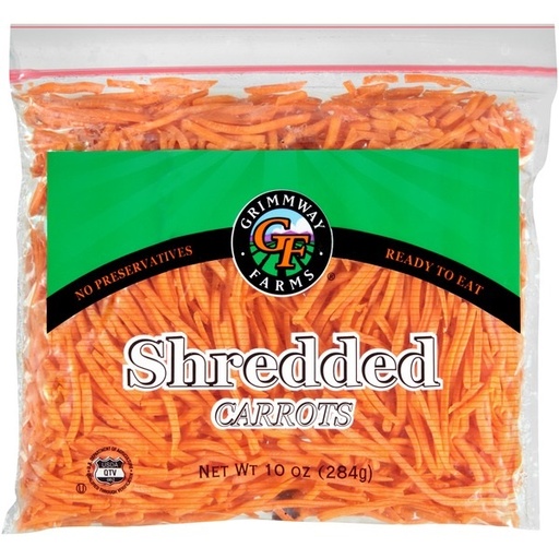[59866] CARROTS SHREDDED BAG