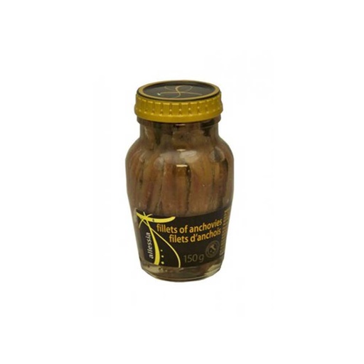 [62388] ALLESSIA ANCHOVY FILLETS 150G
