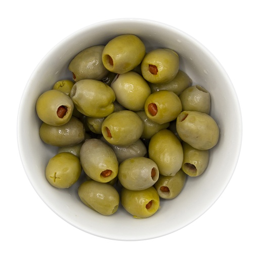 [62420] GREEN STUFFED OLIVES S/MAM