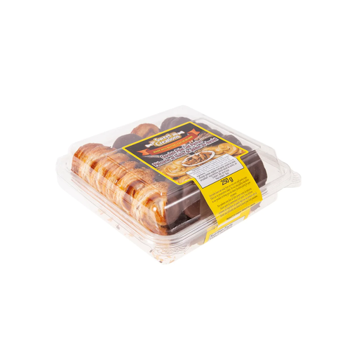 [63643] Sweet Creations Chocolate Dipped Palm Leaves 250g