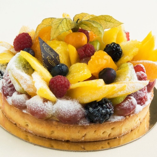 [64096] RAHIER MIXED FRUIT TART4 SERVING