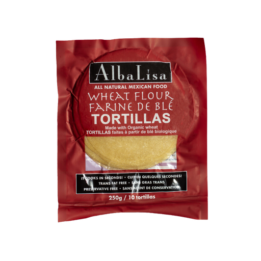 [65747] ALBA LISA WHEAT FLOUR TORTILLA SM