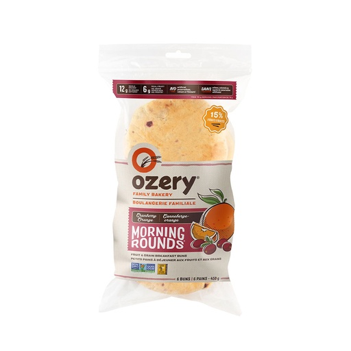 [65823] OZERY MORNING ROUNDS CRANBERRY ORANGE