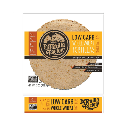 [65833] LA TORTILLA FACTORY WHOLE WHEAT TORTILLA 360G