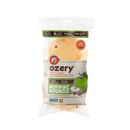 [65909] OZERY MORNING ROUNDS APPLE CINNAMON