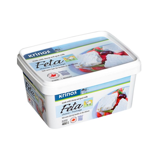 [67235] KRINOS SHEEP'S MILK FETA CHEESE 400G