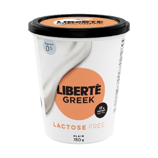 [67311] Liberte 0% Lactose Free Plain Yogurt 750G