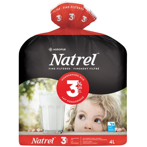 [67499] NATREL 3.25% MILK 4L