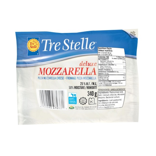 [67506] TRE STELLE MOZZARELLA BALL 340G