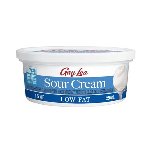 [67534] Gay Lea Light Sour Cream 250Ml