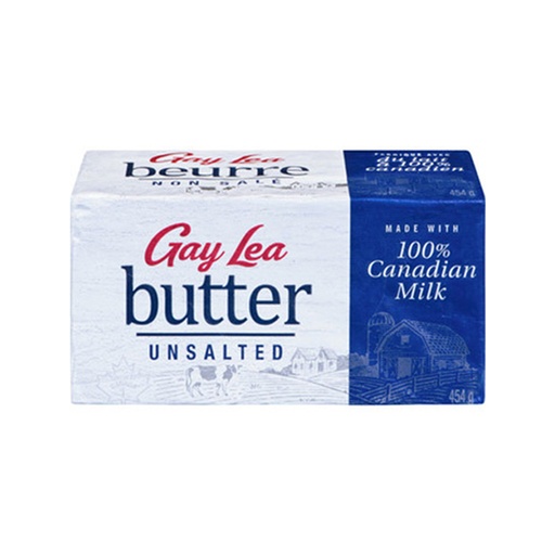 [67602] GAY LEA UNSALTED BUTTER  250G