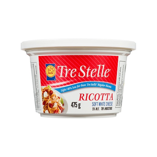 [67658] TRE STELLE LIGHT RICOTTA 475G