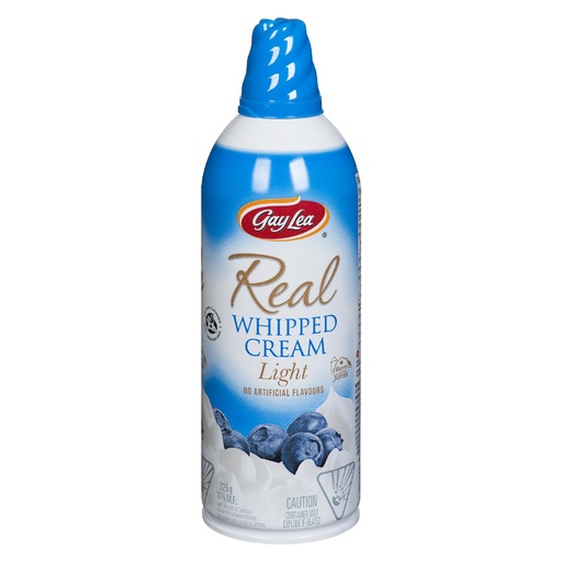 [67686] GAY LEA LIGHT WHIPPED CREAM 225G