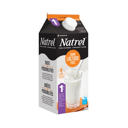 [67703] NATREL 1% LACTOSE FREE MILK 2L