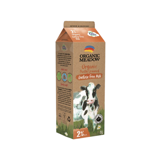 [67707] ORGANIC MEADOW LACTOSE FREE 2% MILK 1L