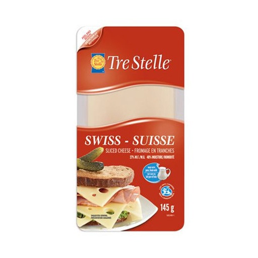 [67714] Tre Stelle Swiss Slices 145G