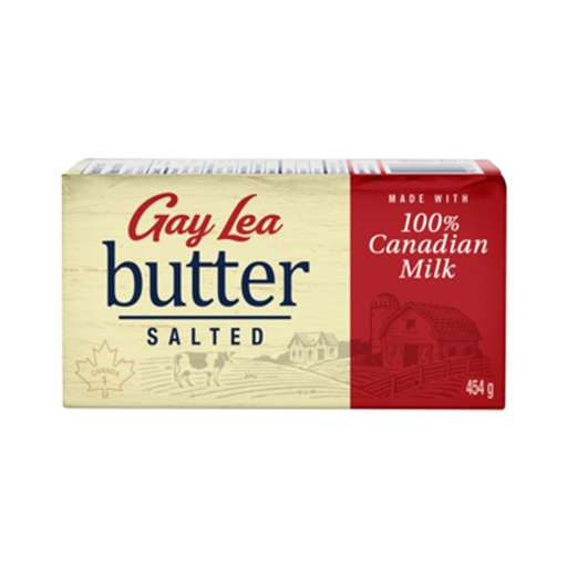 [67772] GAY LEA SALTED BUTTER 454G