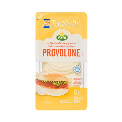 [67823] Tre Stelle Provolone Slices 165G