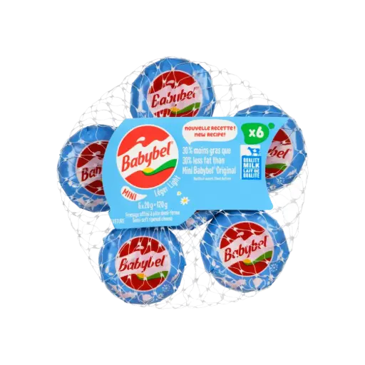 [67834] Babybel Mini Light 6X20G 
