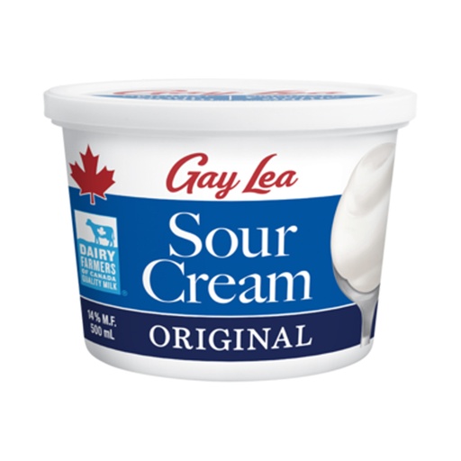 [67860] Gay Lea Sour Cream 500Ml