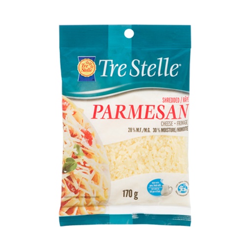 [67855] Tre Stelle Shredded Parmesan 170G