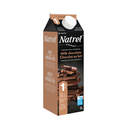 [67913] NATREL 1% CHOCOLATE MILK 1L