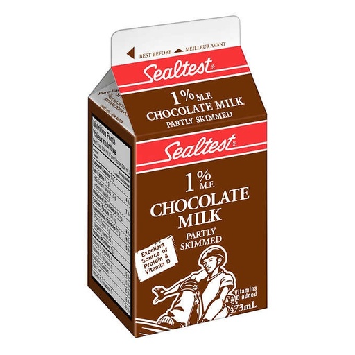 [67931] Sealtest 1% Chocolate Milk 473Ml