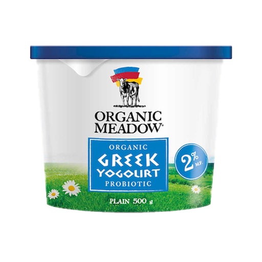[67940] Organic Meadow 2% Greek Yogurt 500Ml