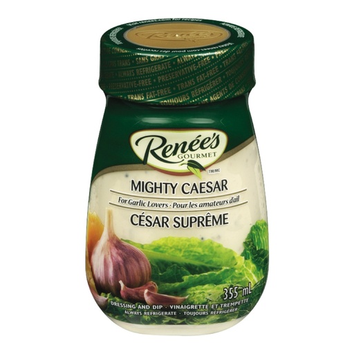 [67967] Renée's Mighty Caesar Dressing 355Ml