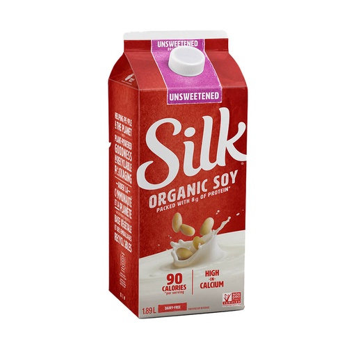 [68028] Silk Soy Beverage Unsweetened 1.89Lt