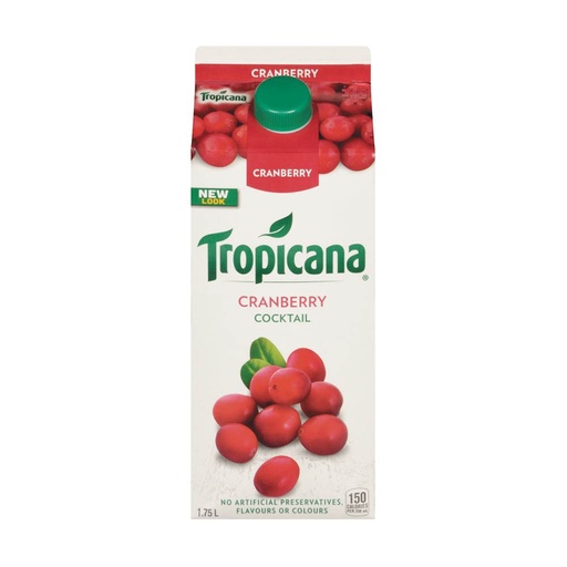 [68074] TROPICANA COCKTAIL CRANBERRY 1.75L
