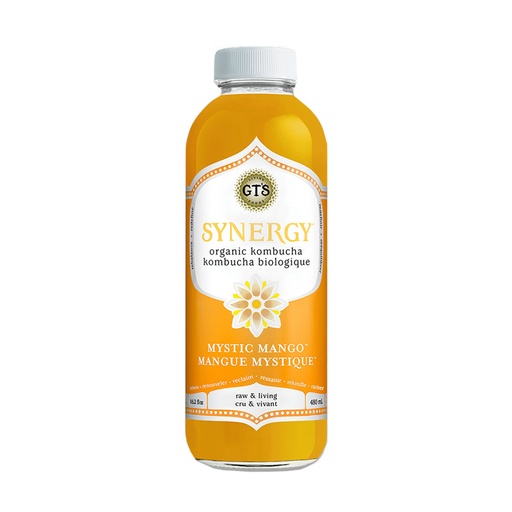 [68116] Gt's Kombucha Mystic Mango 480Ml
