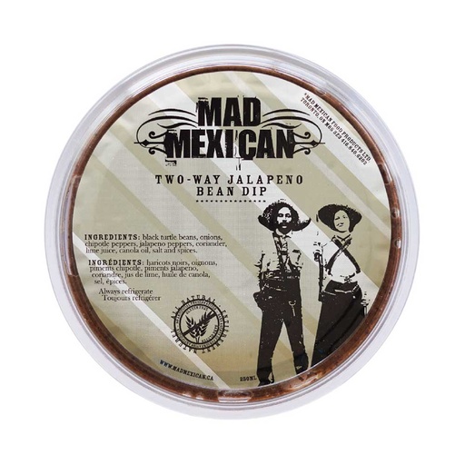 [68220] Mad Mexican - Black Bean Dip Mild 250Ml