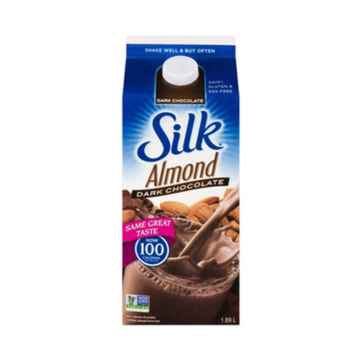 [68228] Silk True Almond Dark Chocolate 1.89 L
