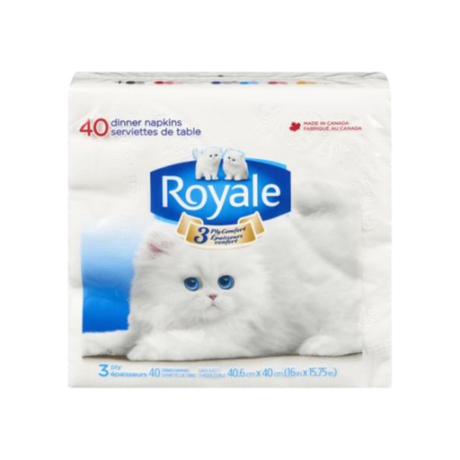 [68870] Royale Elegant Dinner Napkin 40Pc