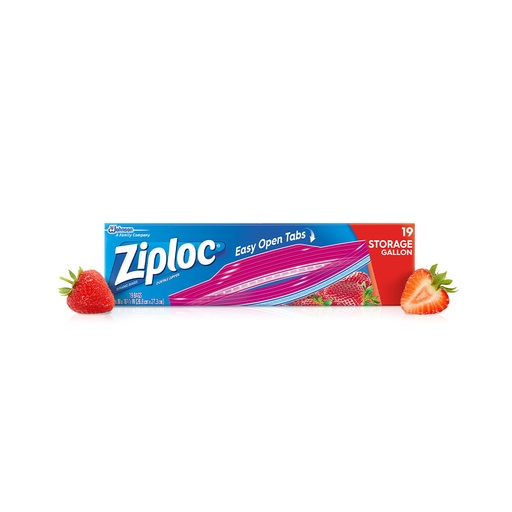 [69324] Ziploc Storage Bag Large 19Ea