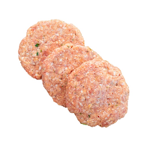 [75599] Pusateri's Famous Chicken & Veal Burger 0.33lb