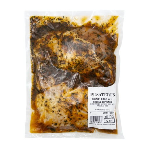 [76159] Boneless Supreme Chicken Breast Bourne Supremacy Style 1.35lb