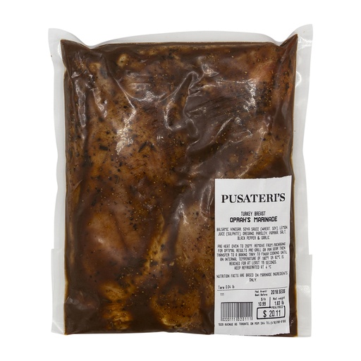 [76166] TURKEY BREAST BONELESS BUTTERFLY OPRAH