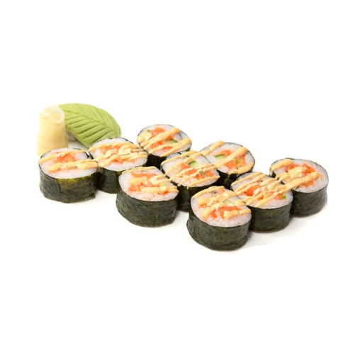 [77008] Spicy Salmon Roll 8Pc 1ea