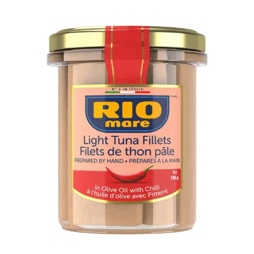 [84460] Rio Mare Tuna Fillets With Chili 180G