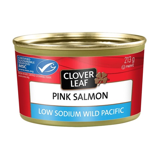 [84475] CLOVERLEAF PINK SALMON 213G