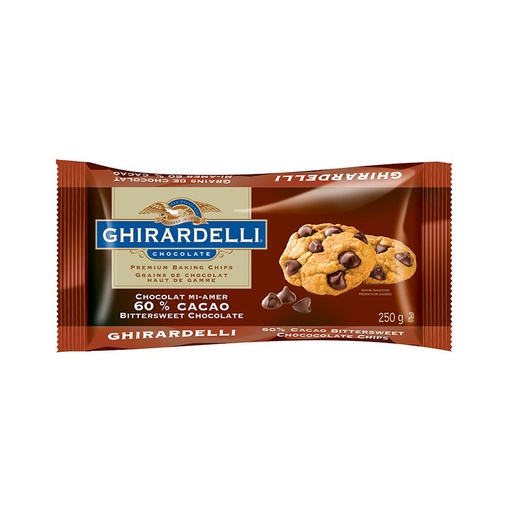 [84576] Ghirardelli 60% Cocoa Bittersweet Baking Chips 326G