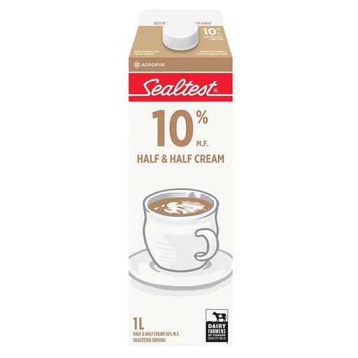 [85147] SEALTEST 10% CREAM 1L