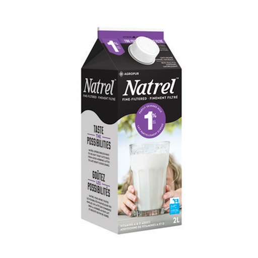 [85196] NATREL 1% MILK 2L