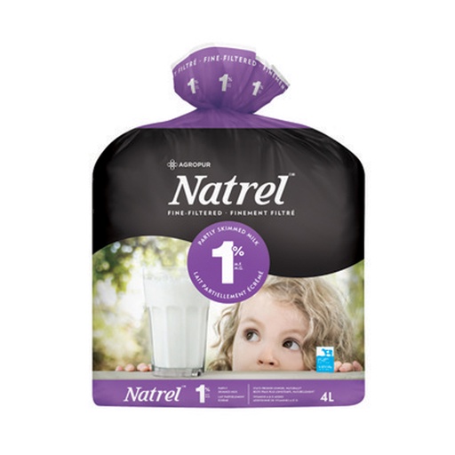 [85204] NATREL 1% MILK 4L