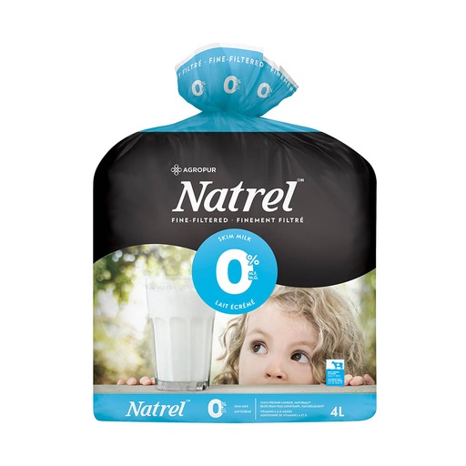 [85205] NATREL 0% MILK 4L
