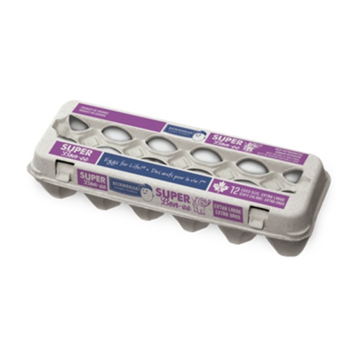 [86620] super BON-EE extra- large eggs 12 pack