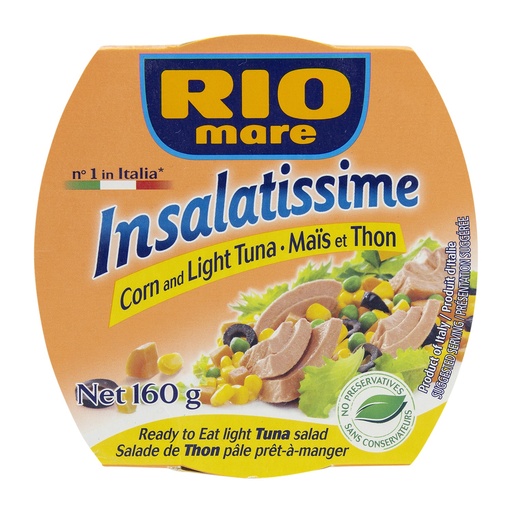[86968] Rio Mare Insalatissime Corn And Tuna Salad 160G